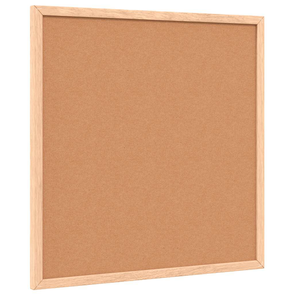 vidaXL Magnetisches Whiteboard mit massivem Kiefernholzrahmen 40x40 cm