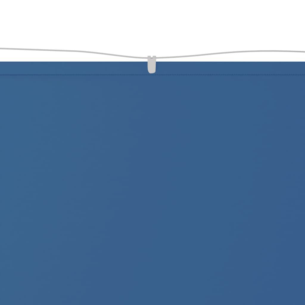 vidaXL Senkrechtmarkise Blau 60x1000 cm Oxford-Gewebe