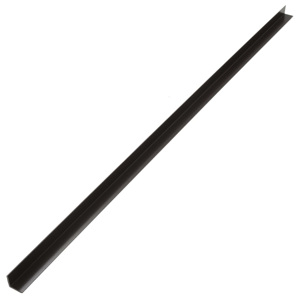 vidaXL Winkelleisten 5 Stk. WPC 170 cm Dunkelbraun