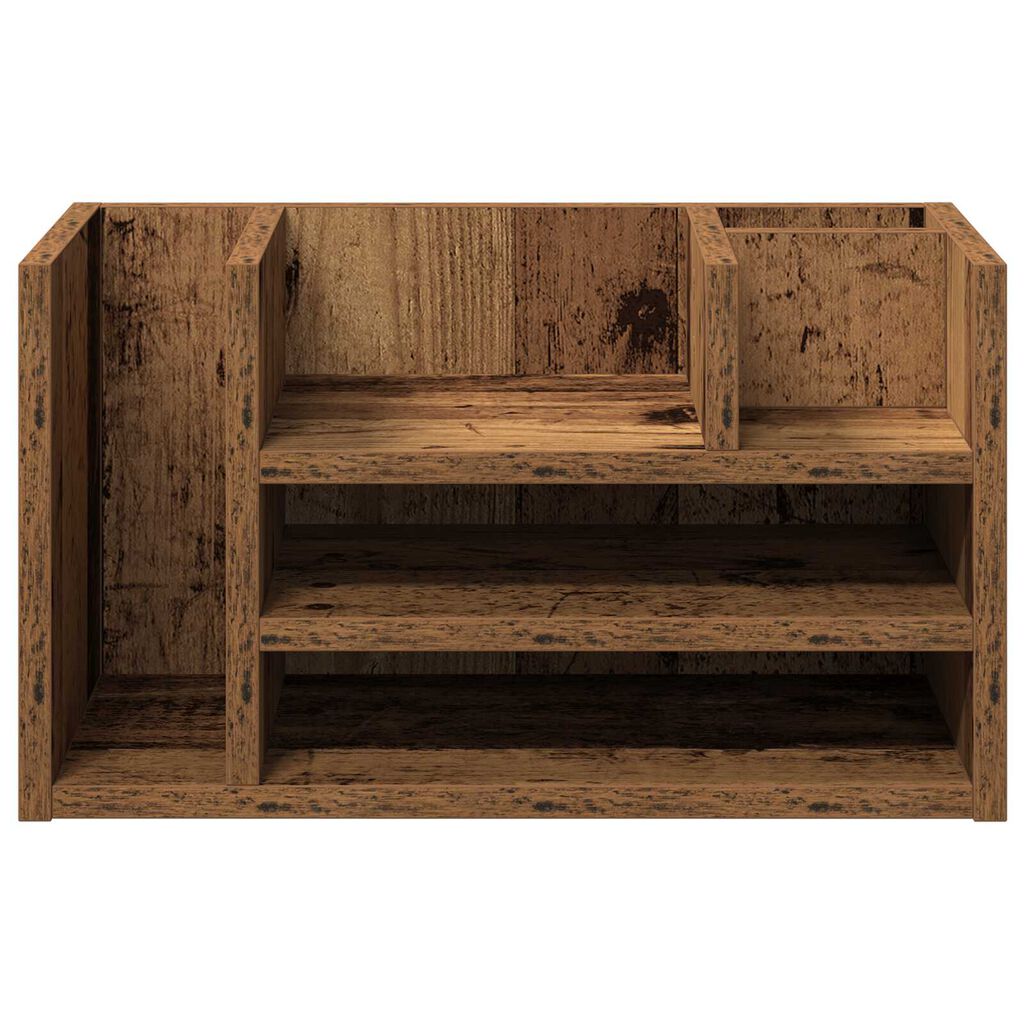 vidaXL Schreibtisch Organizer Artisan Eiche 44.5x24x25 cm aus Holz